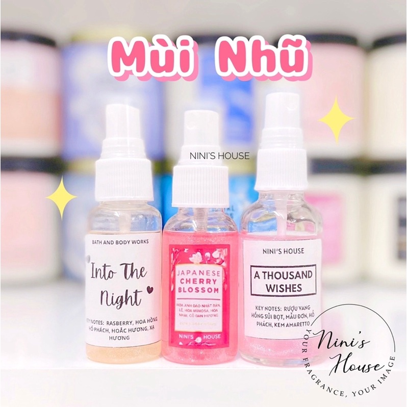 🌸Sample 30ml🌸 Xịt thơm toàn thân body mist BBW | Thế Giới Skin Care