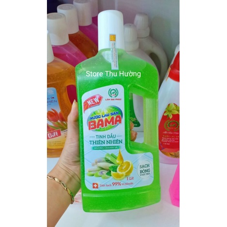 Nước Lau Sàn Gift Hương Tulips màu Cam can 3,8lit