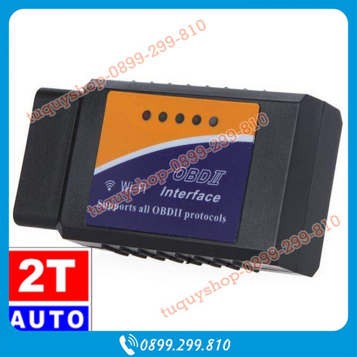 01 Thiết bị, Máy scan chẩn đoán và xóa lỗi cá vàng check engine kết nối cổng OBD EML327- WIFI , OBD2, OBDII SKU:277