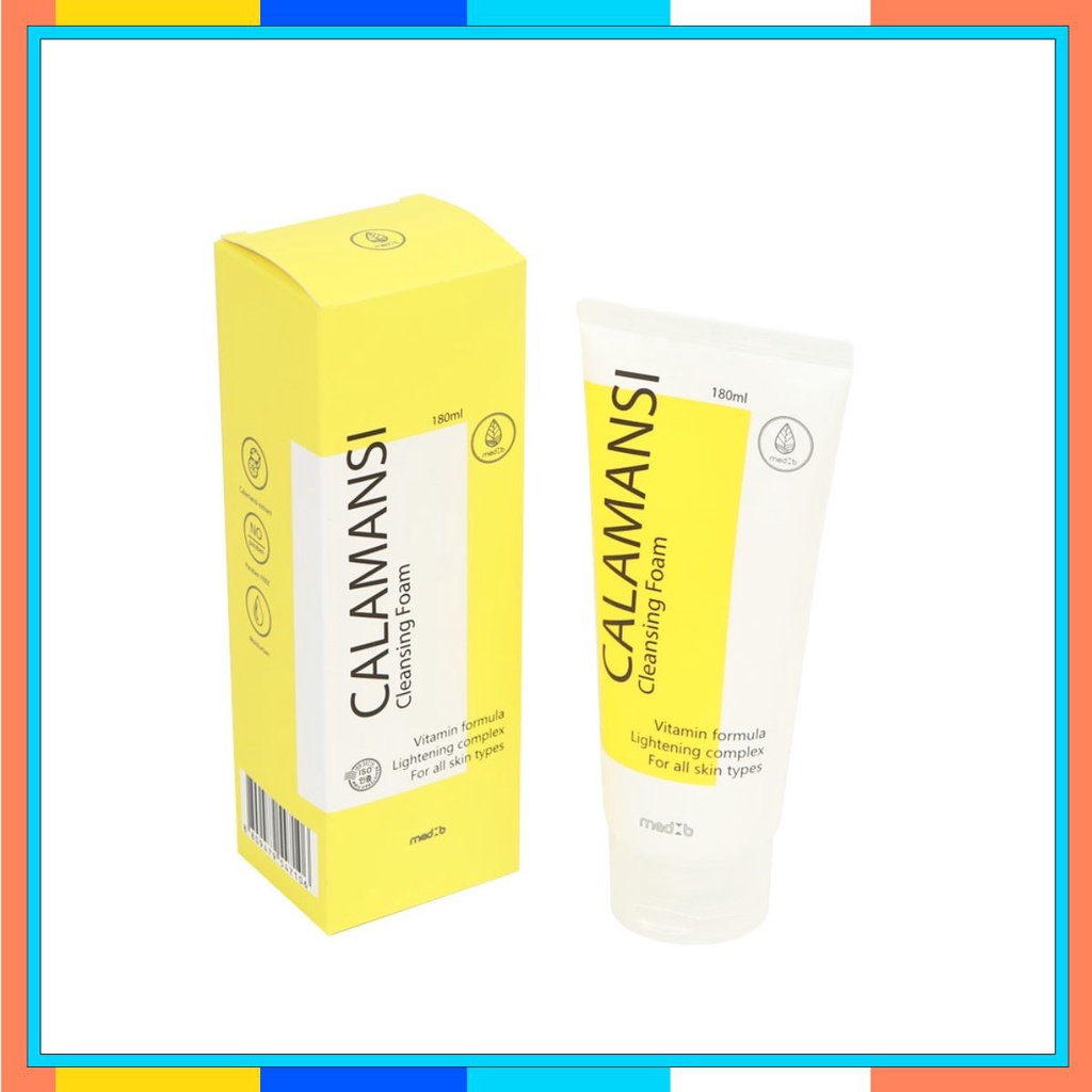 Chính Hãng MEDB} Sữa rửa mặt CALAMANSI cao cấp trắng da 180 mil
