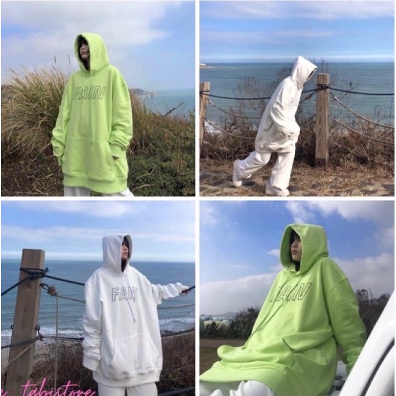 🔥Áo hoodie unisex dáng rộng dưới 90kg tabistore - Áo hoodie fain