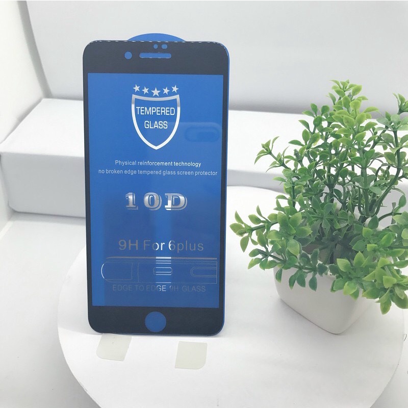 Kính cường lực bảo vệ màn hình toàn diện 10D thích hợp cho Iphone 6 6S 6plus 6splus 7 8 7plus 8plus X xs xsmax