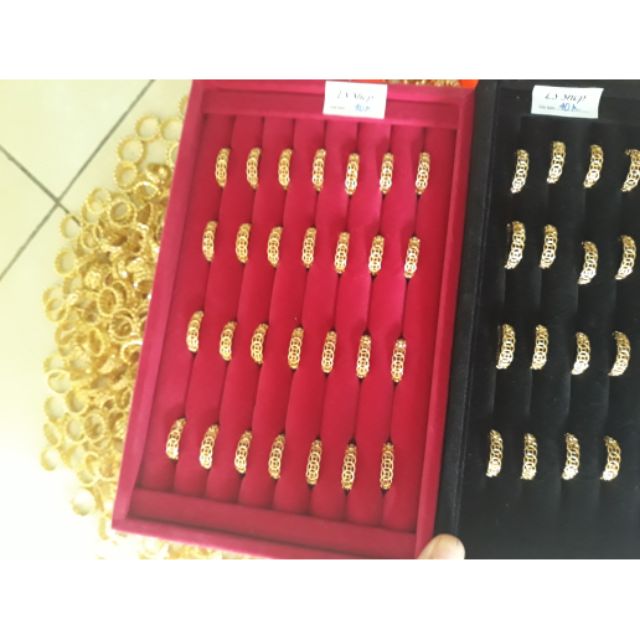 Combo 100 nhẫn kim tiền 800k