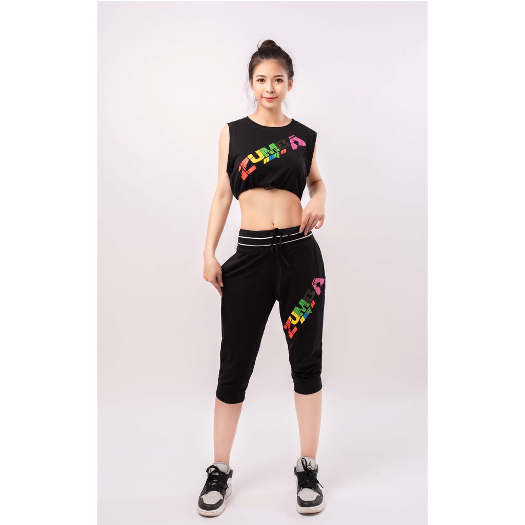 [Mã BMLTA50 giảm 50K đơn 150K] Bộ đồ tập Zumba - Negin cao cấp