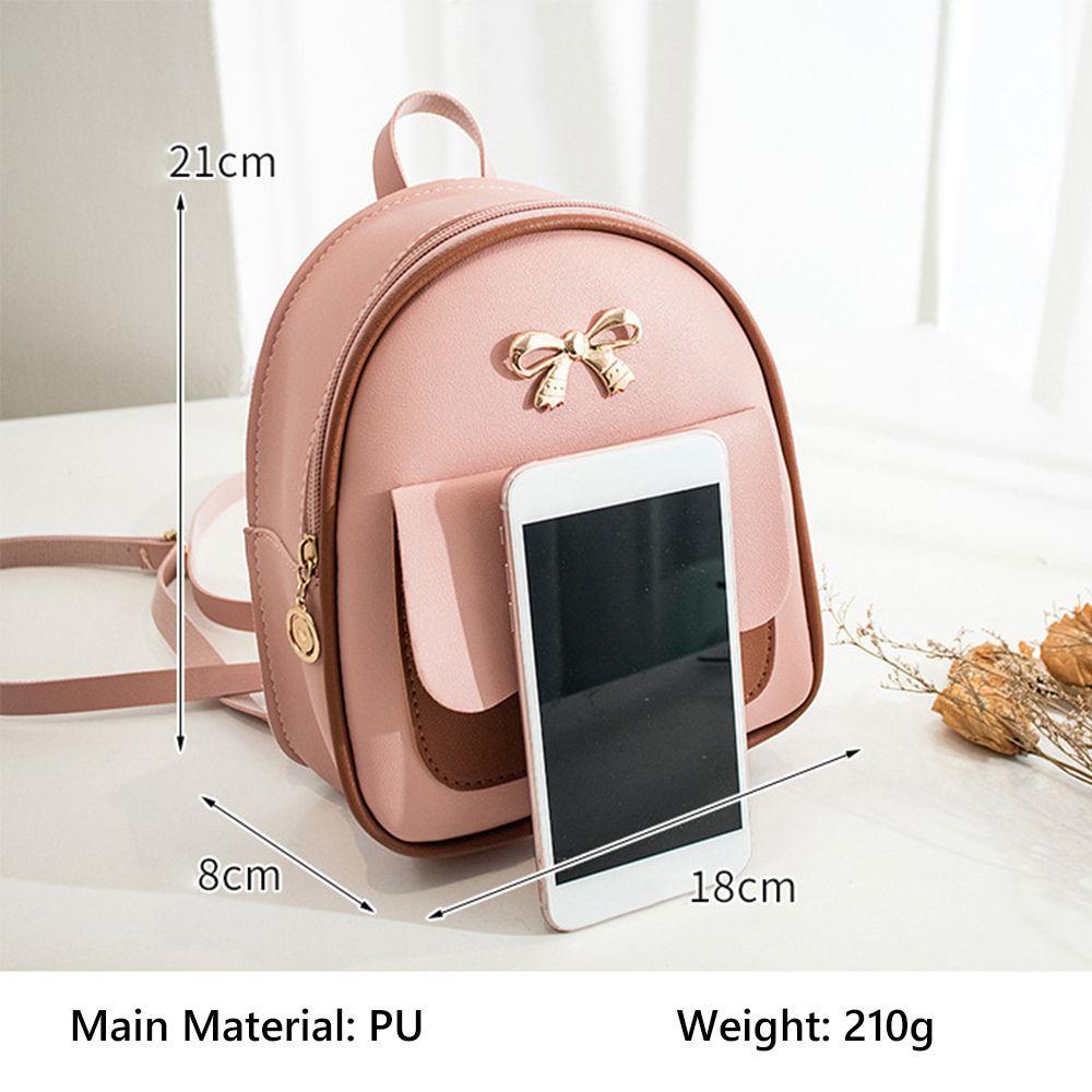 KENT1 Balo Da PU Mini Đa Năng Thời Trang