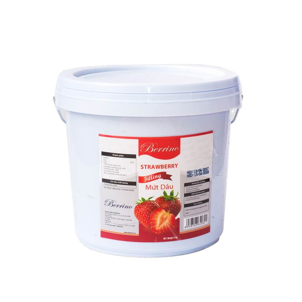Mứt Hoa Quả Berrino Nhiều Vị Xô 5kg