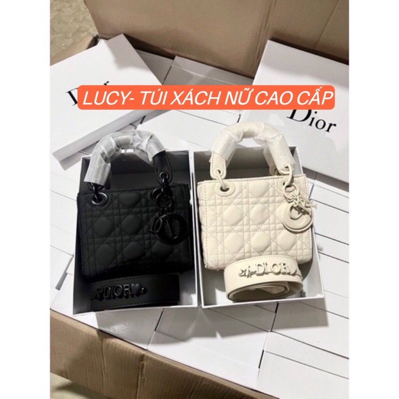 Túi CD da lì đồng màu size 17 và size 20 fullbox hàng QC cao cấp