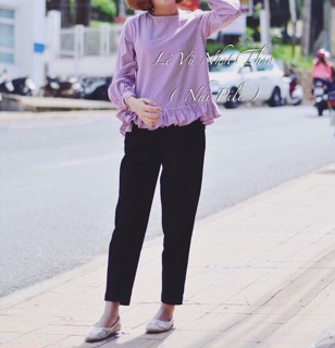 QUẦN BAGGY TÂY ĐEN