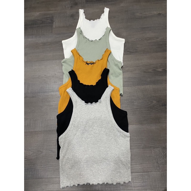 Áo ba lỗ cuốn biên F21 | BigBuy360 - bigbuy360.vn