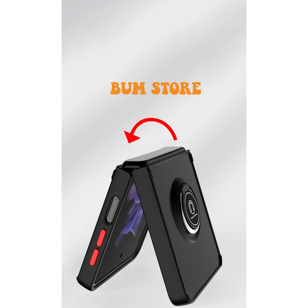 Ốp Lưng Chống Sốc Iring Samsung Galaxy Z Flip 4 / Z Flip 3 - Bum Store Galaxy Case