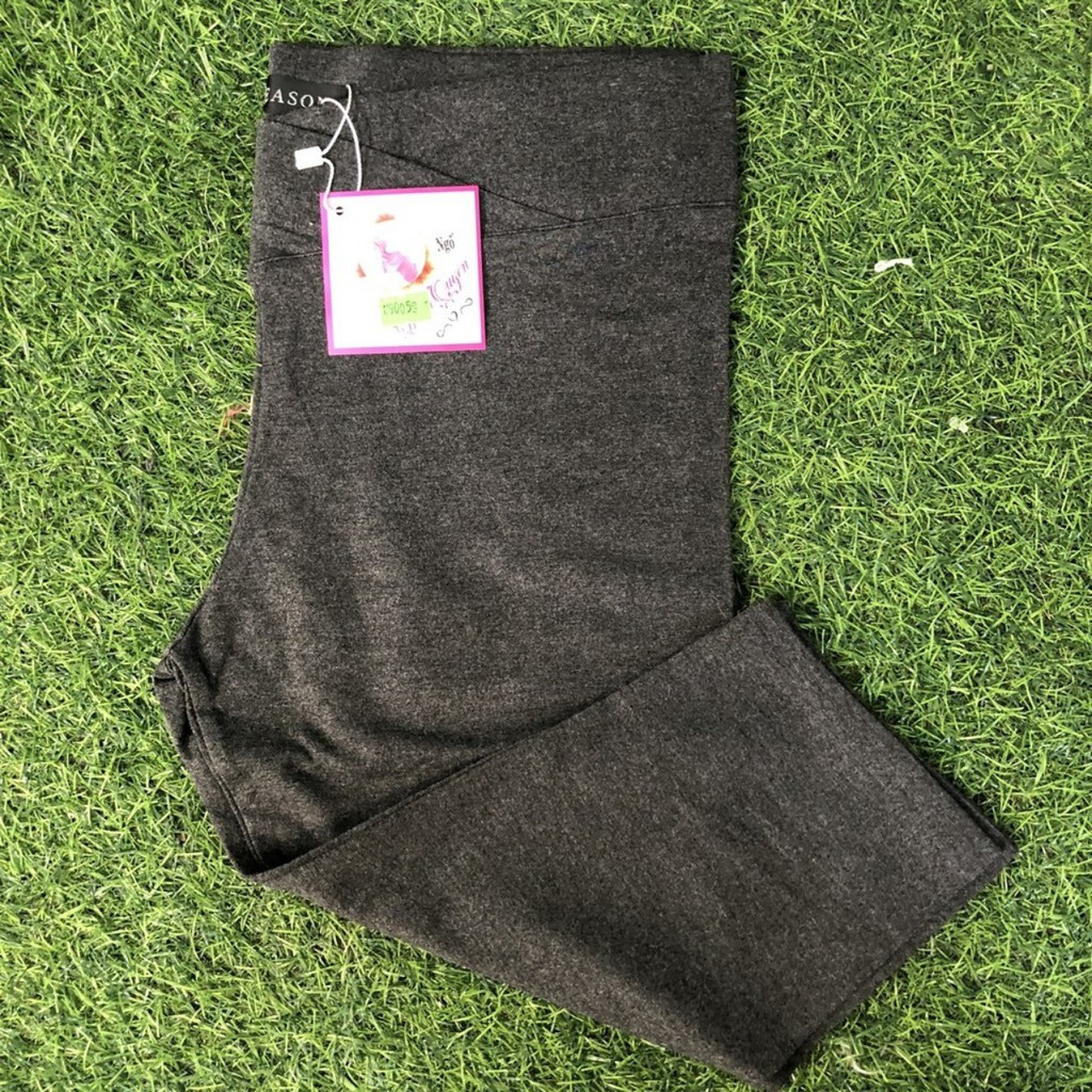 Quần bầu LỬNG CẠP CHÉO chất cotton co giãn 4 chiều , co giãn thoải mái size từ 40-80kg QB9005