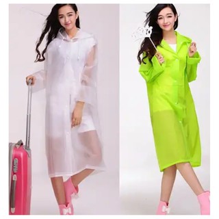 Áo mưa thời trang cúc bấm