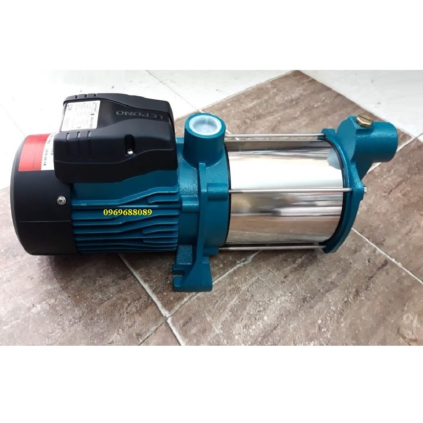 Máy Bơm Nước Đẩy Cao 5 Tầng cánh Lepono 5ACm-100S 0.9kw - Hàng Chính hãng