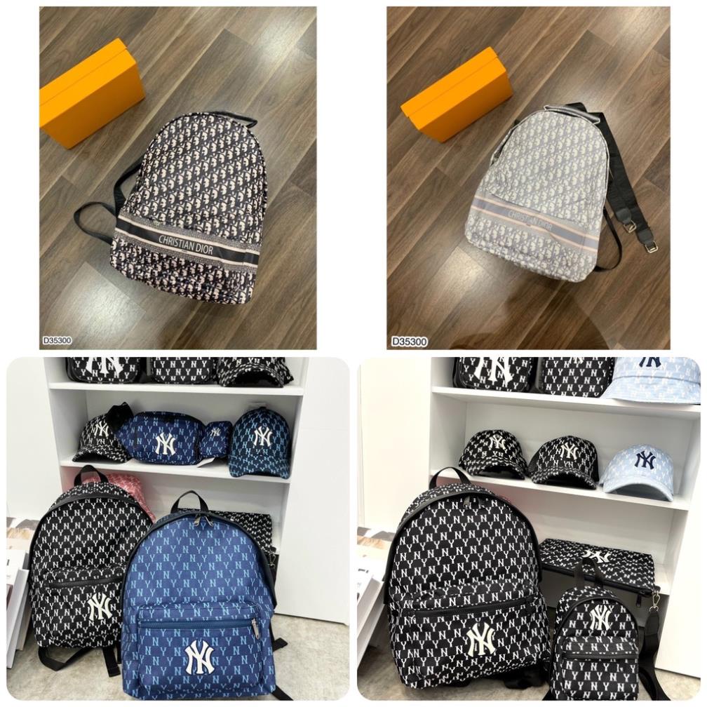 Balo Di.or Nam Nữ Hoạ Tiết Hoa Văn Monogram Cực Đẹp - Balo NY Hoạ Tiết Monogram Thêu Chữ Cực Đẹp