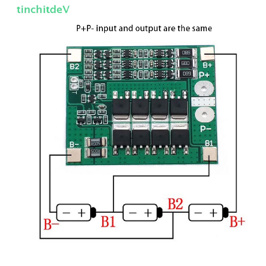 Bảng Mạch Sạc BMS 25A 12V PCM Chất Lượng Cao