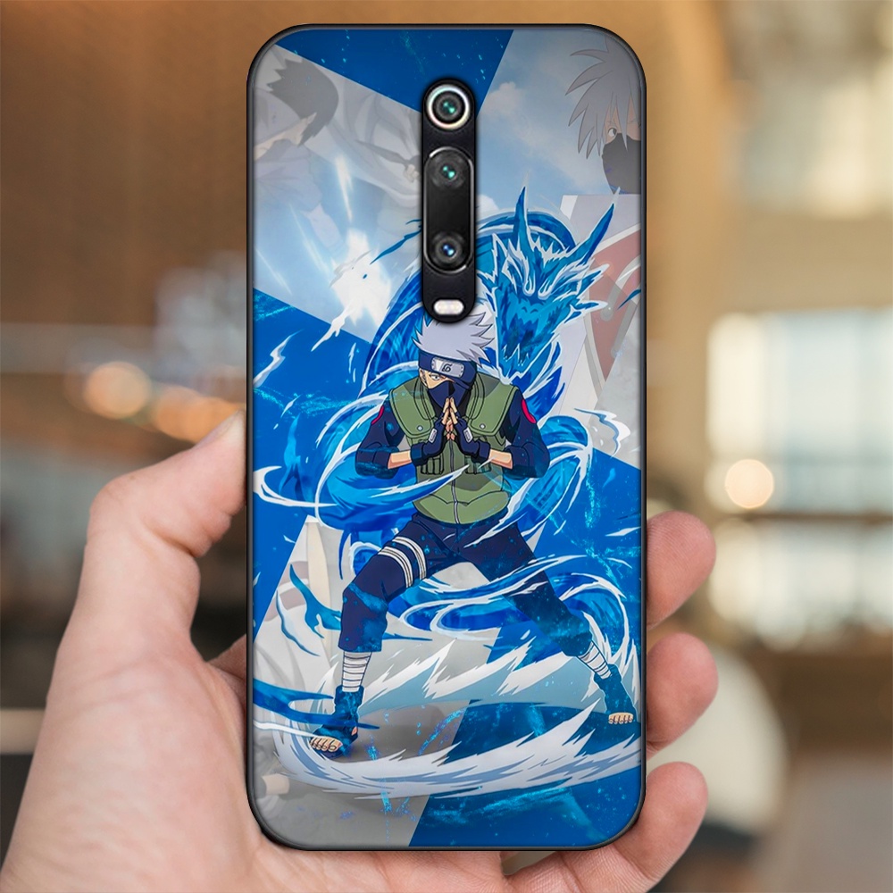 Ốp lưng Xiaomi K20, K20 Pro, Mi 9T viền đen in hình Hatake Kakashi Naruto