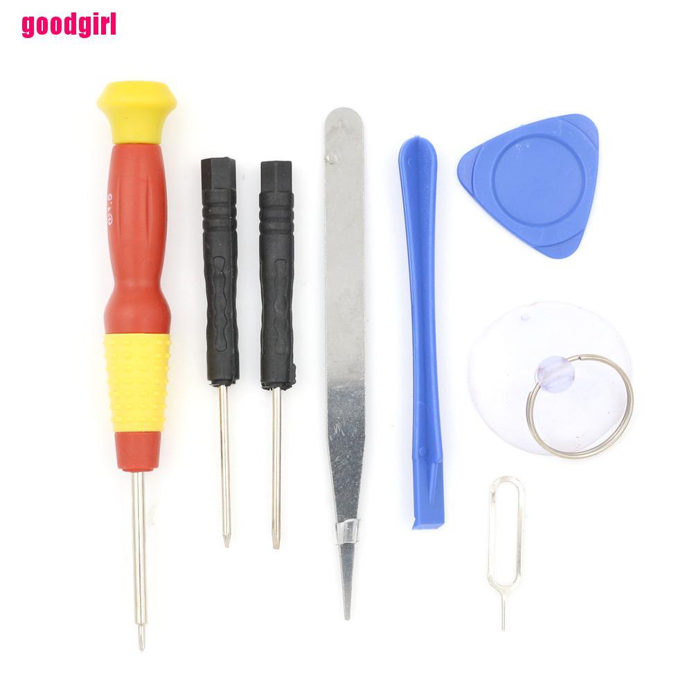 Good 8 in 1 Cell Phones Opening Pry Repair Tool Kit Screwdriver For Phone Repair Accessory