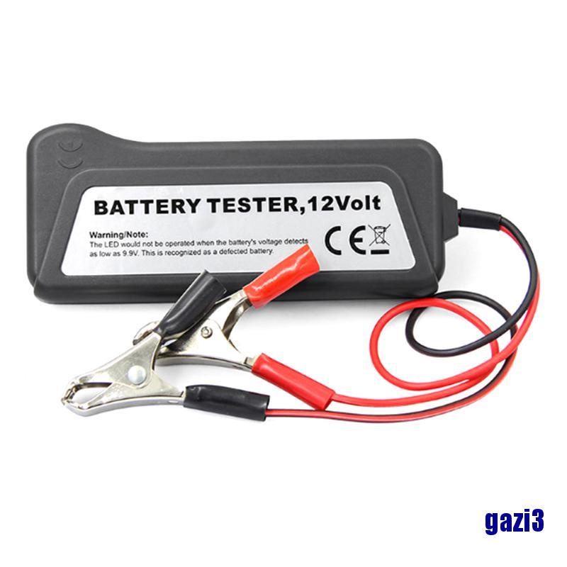 Thiết Bị Kiểm Tra Pin Kỹ Thuật Số 6 Đèn Led 12v Chuyên Dụng Cho Xe Hơi