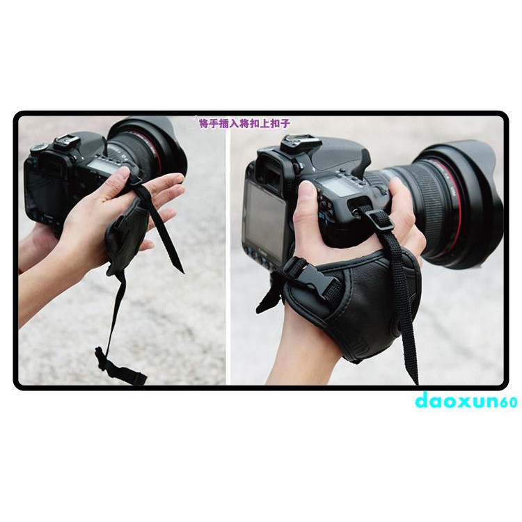 Máy Ảnh Canon 60d 70d 80d 77d 760d Nikon D3300 D5200 D7100 Dslr Wrist Se208