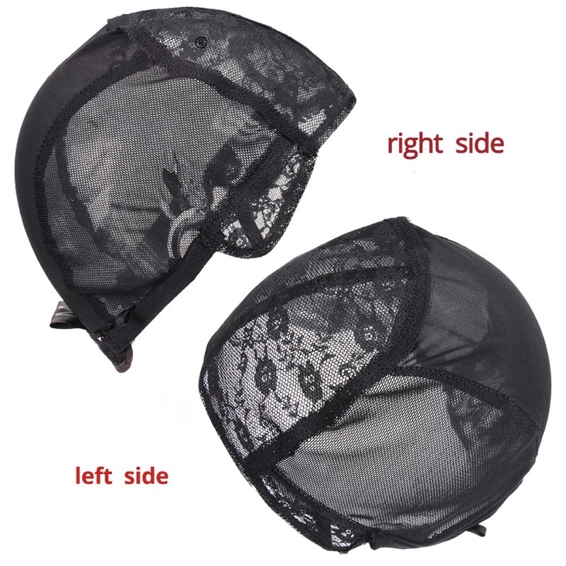 Lưới trùm tóc  Mũ để làm tóc giả có dây điều chỉnh, mũ  trùm đầu làm tóc giả