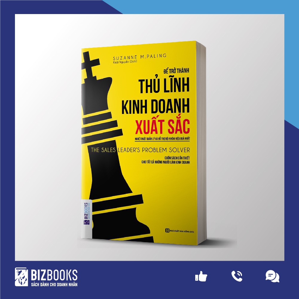 BIZBOOKS - Sách - Để Trở Thành Thủ Lĩnh Kinh Doanh Xuất Sắc - 1 BEST SELLER