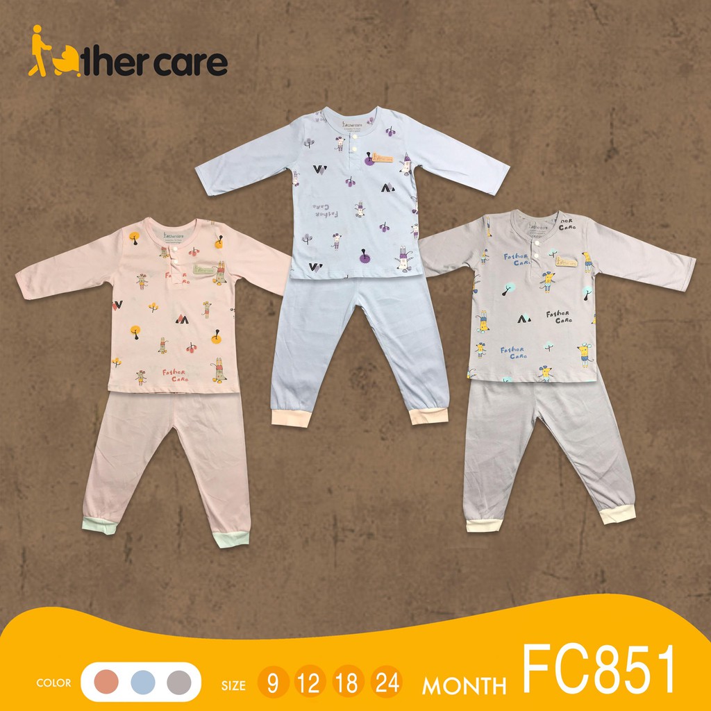 Bộ Quần Áo Trẻ em DT FatherCare Nẹp Trụ - Chuột Ballet FC851