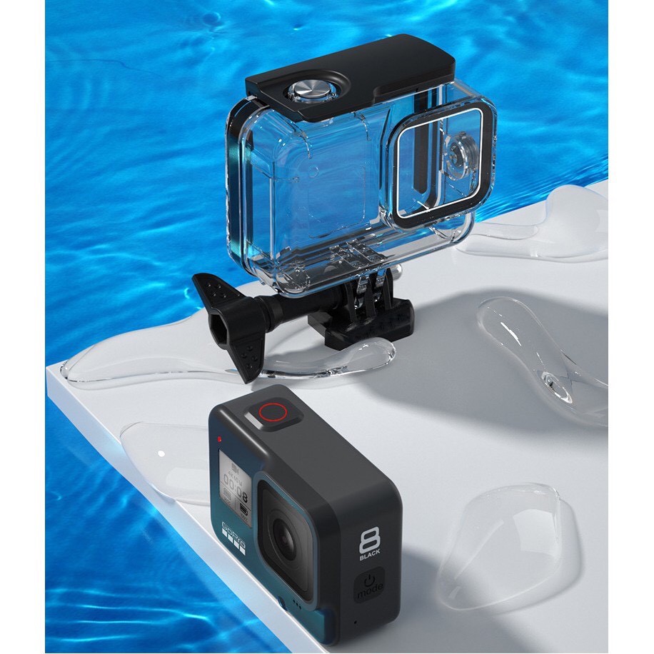 Case vỏ chống nước GoPro Hero 8 Black KingMa - Hàng chính hãng