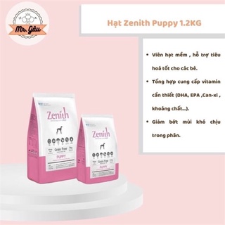 Hạt mềm zenith cho chó con 1,2kg [chính hãng]