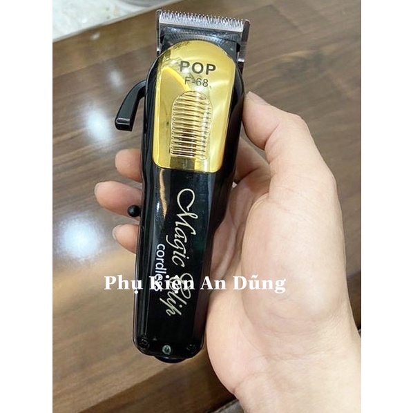 Tông Đơ Cao Cao Cấp F68 POP Barber Lưỡi Kép Gama