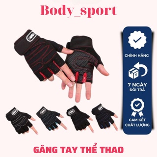 Găng tay tập tạ tập gym kéo tạ deadlift găng tay đi phượt có bao đệm lưới cực êm