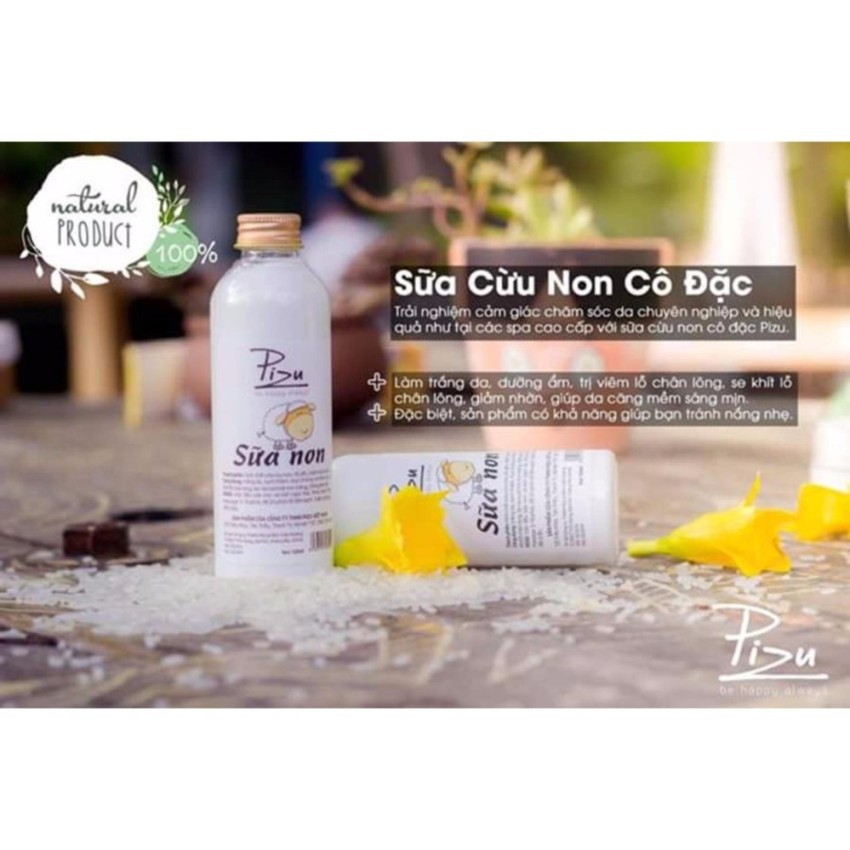 Sữa cừu non Pizu (120ml) - hãng phân phối chính thức