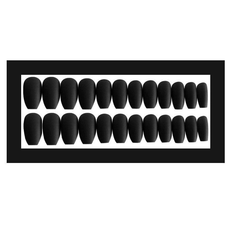 Bộ 24 móng giả D021 dáng móng dài ( Tặng kèm dũa và keo )