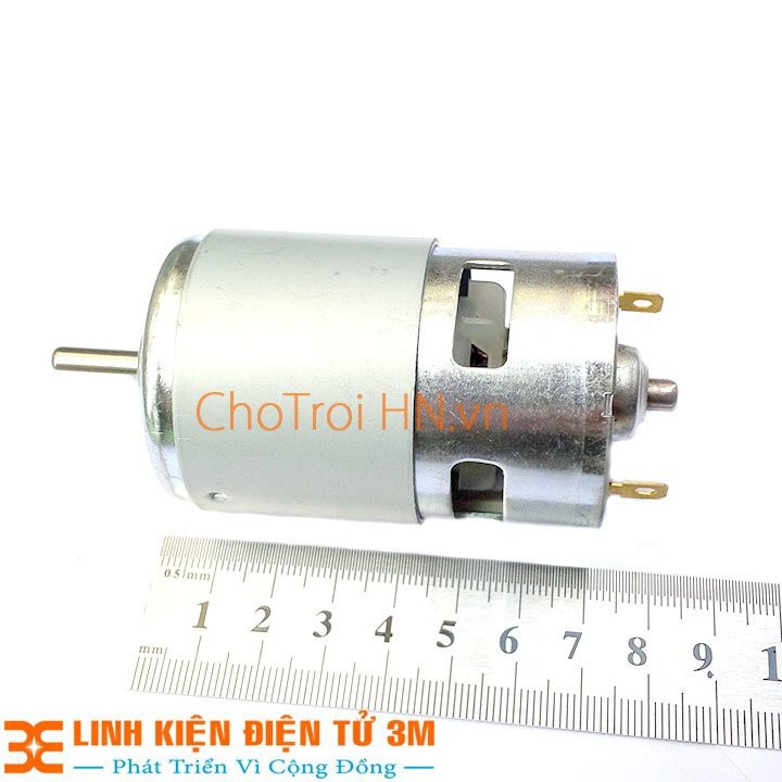 Máy Khoan 775 Tự Chế Từ Động Cơ 775 Trục D và Phụ Kiện V2 ( Kèm Nguồn Tổ Ong 12v-10A )