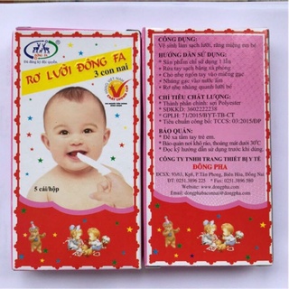 Rơ lưỡi Đông Pha 10 hộp cho bé