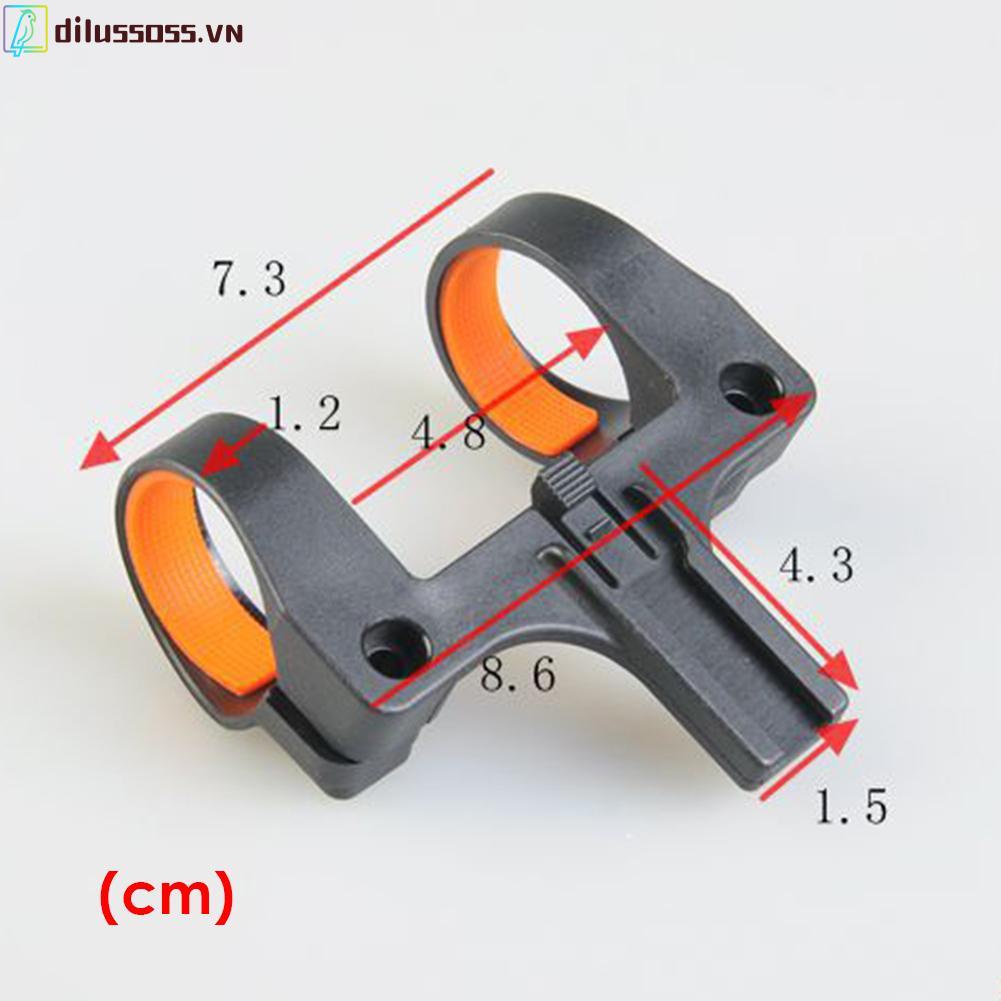 Giá đỡ đèn pha mở rộng gắn tay lái xe đạp
