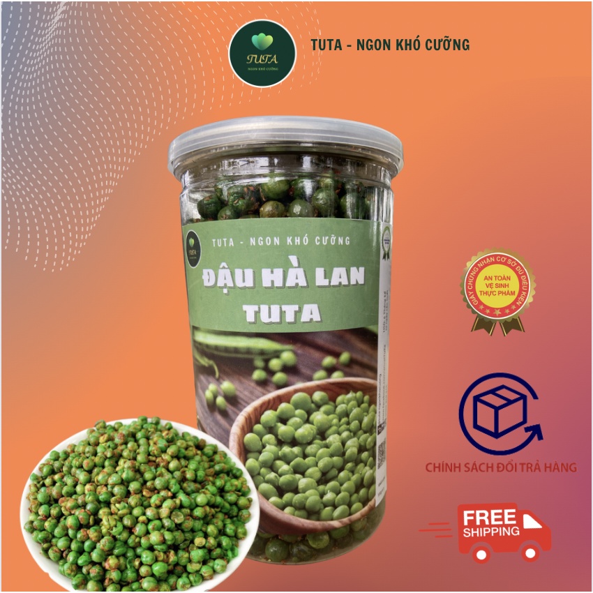 Đậu Hà Lan Sấy Tỏi Ớt