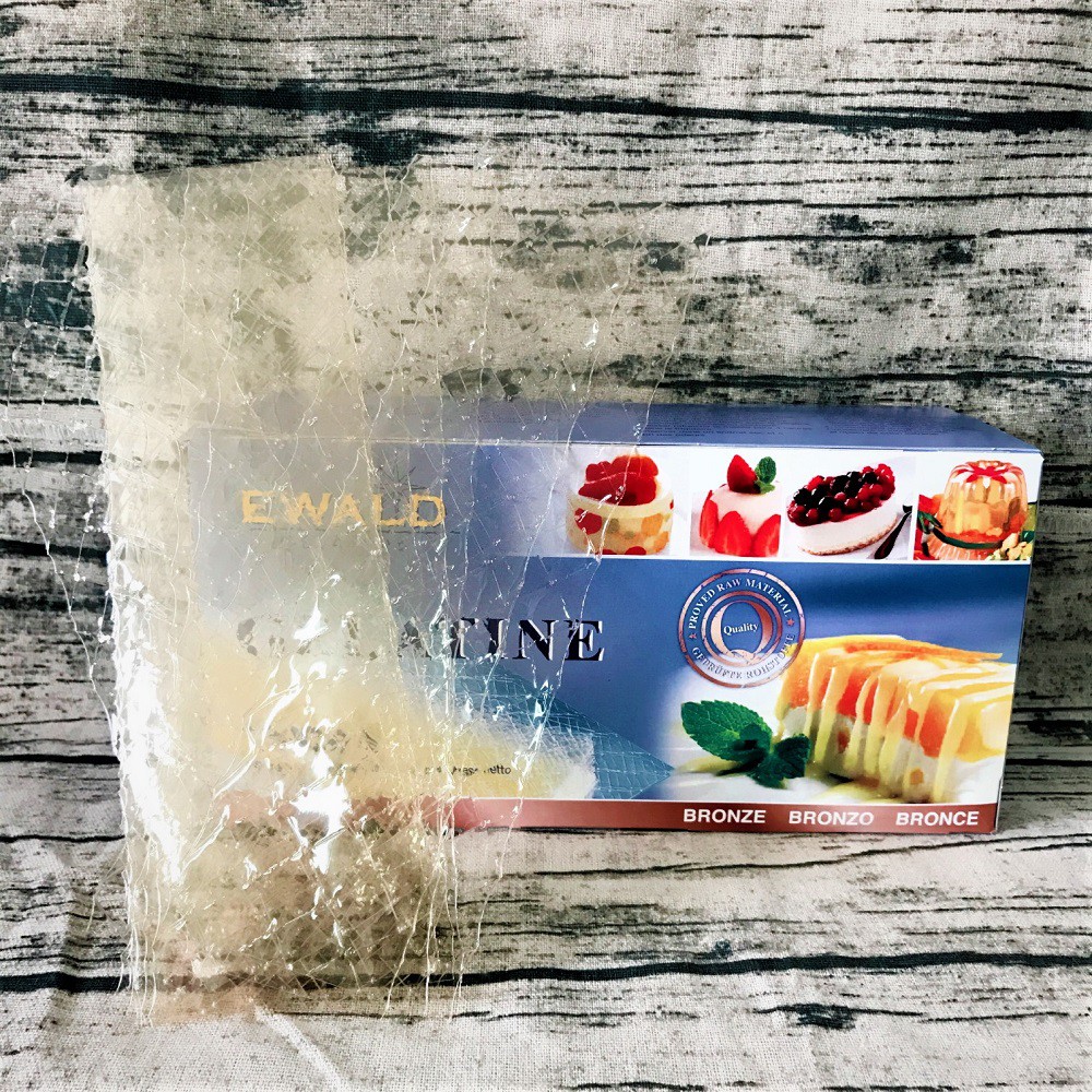 Lá gelatine Ewald (Bronze - màu Đồng) - 5 lá
