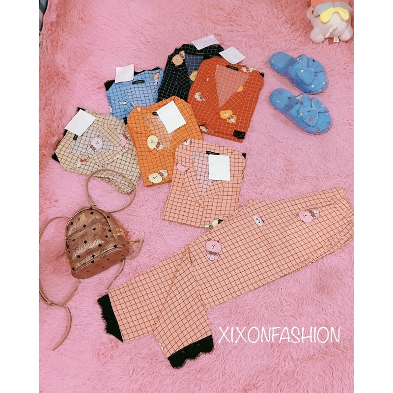 [Nhập mã<XIXONFSH> hoàn 15% xu cho đơn 100k][Miễn phí vận chuyển cho đơn 250K] 🎀 Set Lụa Mặc Nhà - BAO MẶC, BAO ĐỔI TRẢ