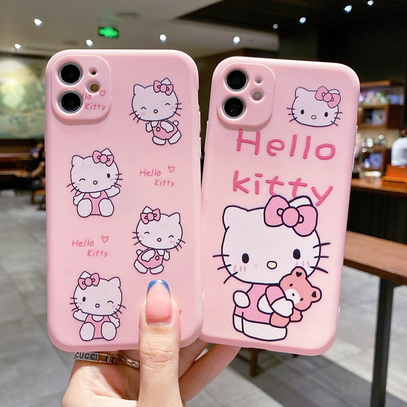 Ốp ĐiệN ThoạI HọA TiếT hello kitty Cho iphone 15 14 13 12 11 pro max mini 6 6s 7 8 plus x xs max xr se 2020