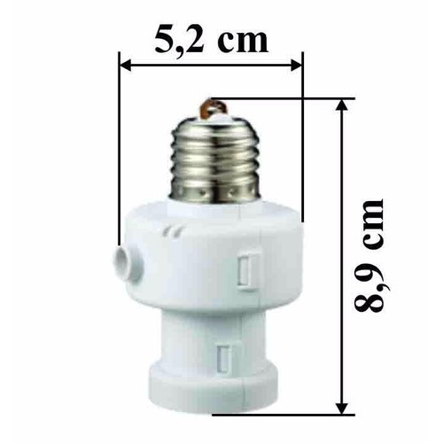 Đui đèn cảm ứng ánh sáng KW-LSE27