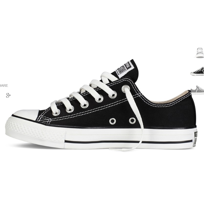Giày Converse Classic đen thấp cổ hàng chính hãng