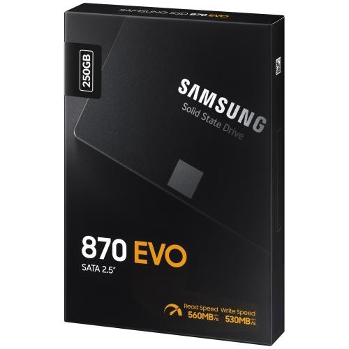 [Mã 255ELSALE giảm 7% đơn 300K] Ổ Cứng SSD SamSung 870 Evo 250GB MZ-77E250BW - Hàng Chính Hãng Tem AMC | BigBuy360 - bigbuy360.vn