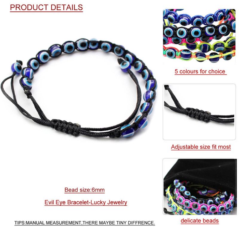 Tốt Nhất Vòng Tay Dây Bện Màu Đen / Xanh Lam Thủ Công Đẹp Mắt Quỷ Dễ Điều Chỉnh Để Tập Thể Dục Trave