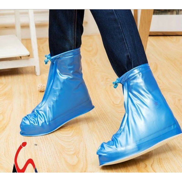 Giày ủng đi mưa chống trượt chống thấm bảo vệ giày khỏi ướt