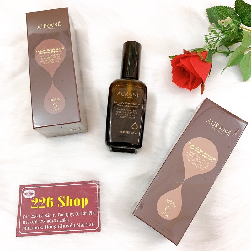 Tinh dầu serum dưỡng tóc Aurané 125ml.Nhập khẩu từ Pháp,có tem chống hàng giả.