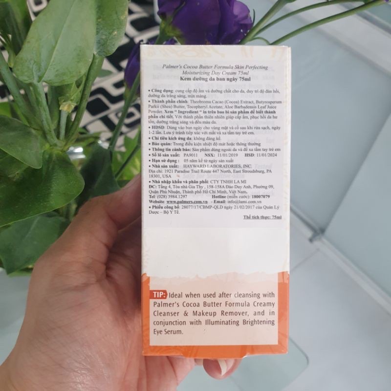 Kem Dưỡng Da Ban Ngày Palmer's SPF15