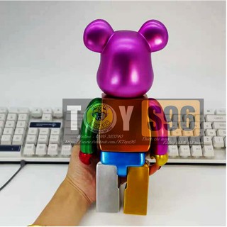 Mô hình Bearbrick Bape Multicolor 28cm 400%