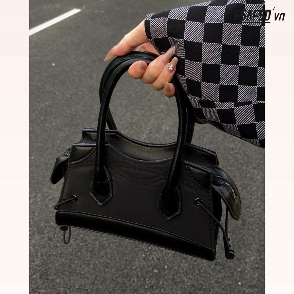 Túi Xách Tay Có Dây Rút Phong Cách Mới Mùa Thu 2022