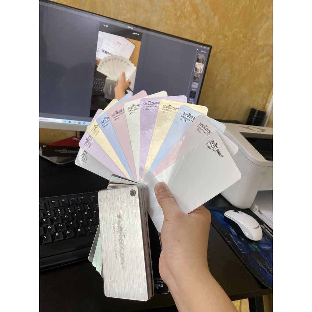 Decal Ngọc Trai Teckwrap USA