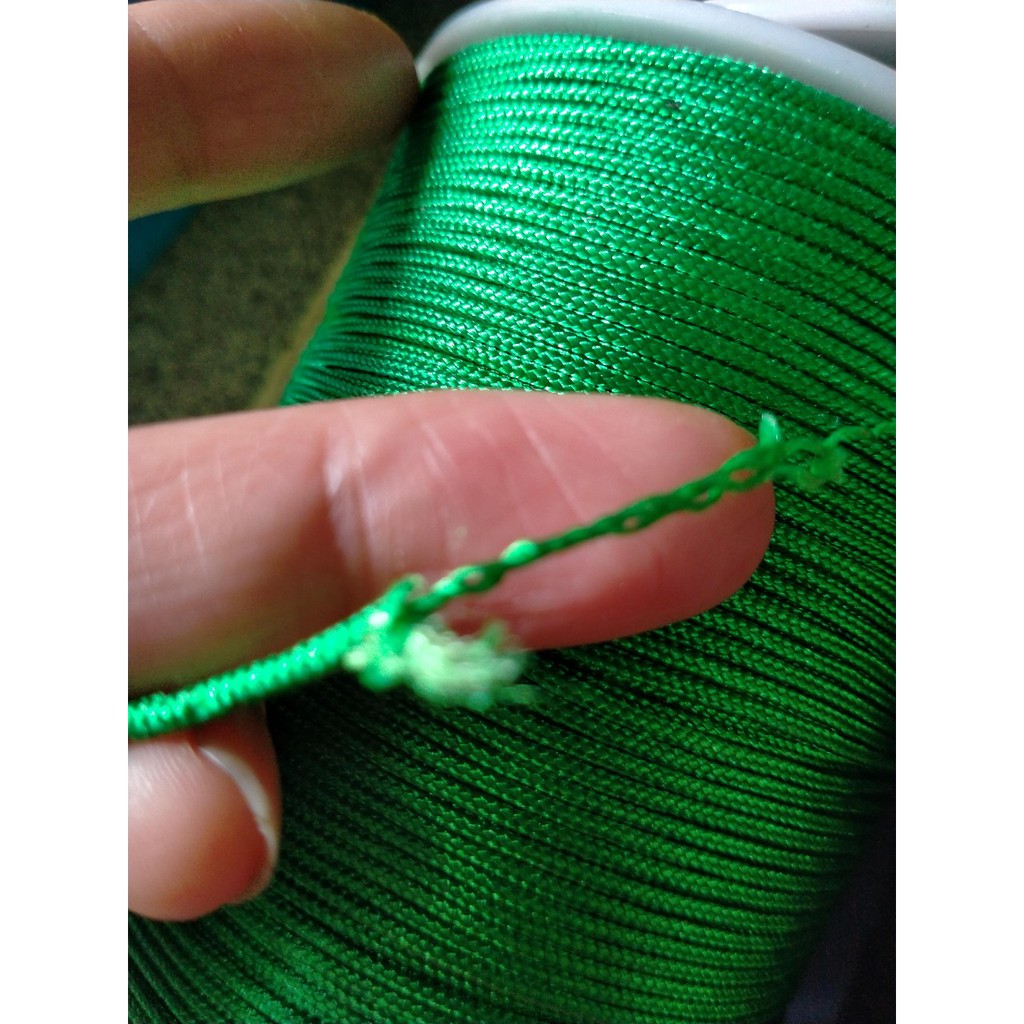 3-10m Dây dù paracord size 1.5mm có lõi sợi tròn  đan vòng tay nhiều màu, dây thắt vòng tay, vòng cổ